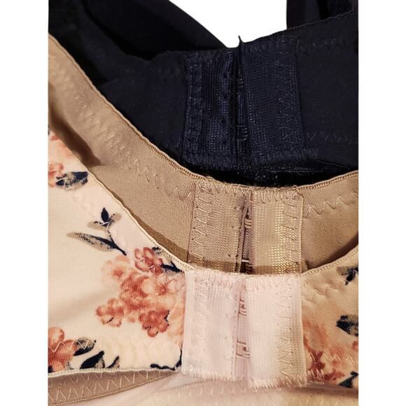 Laura Ashley NWT 3pk Comfort push‎ up underwire support T-shirt bras 34C - Picture 3 of 9